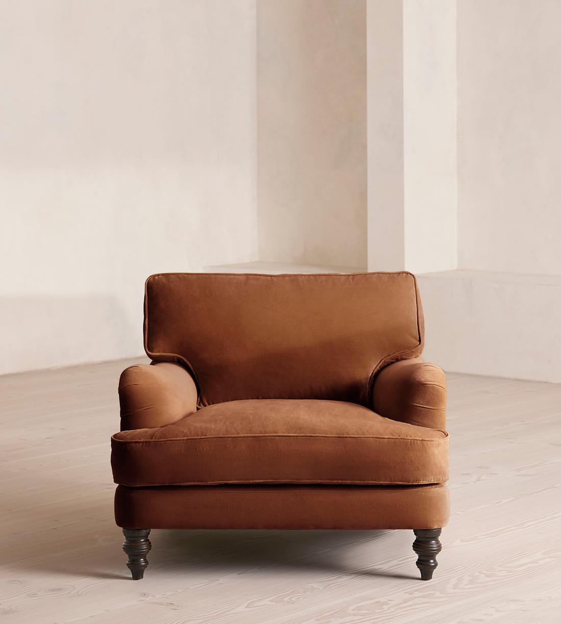 Arundel Loveseat - Velvet - Cinnamon - Listing - Image 2