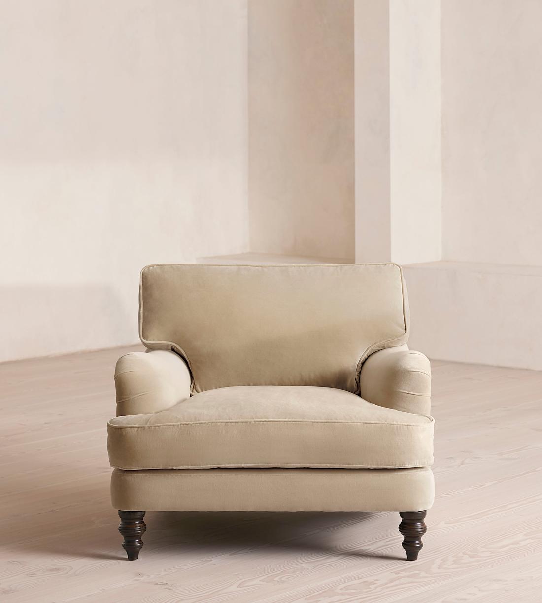 Arundel Loveseat - Velvet - Oyster - Listing - Image 2