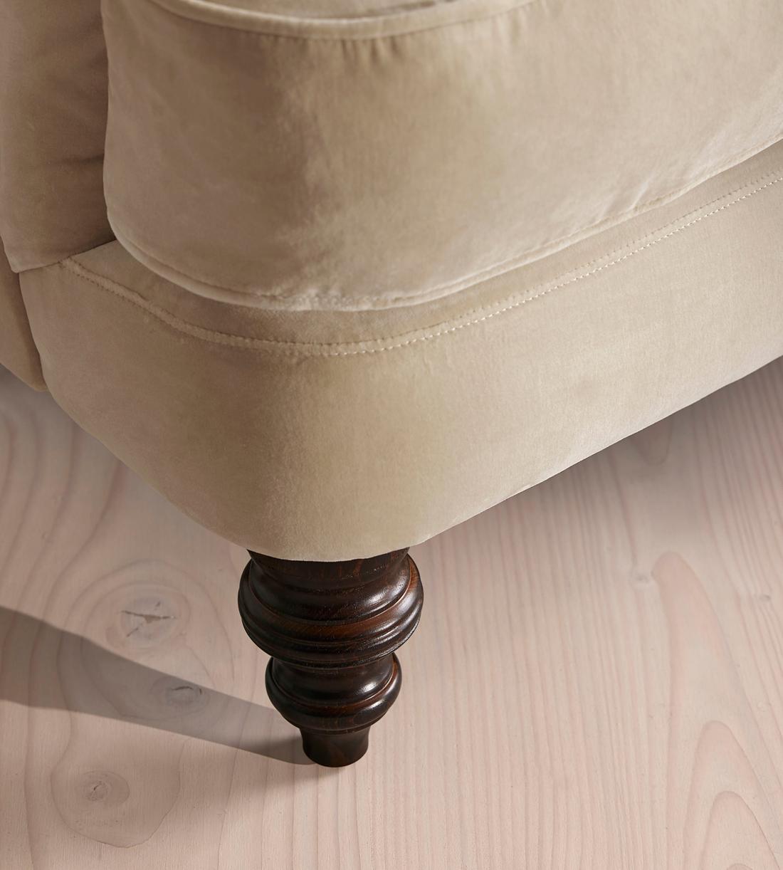Arundel Loveseat - Velvet - Oyster - Images - Image 7