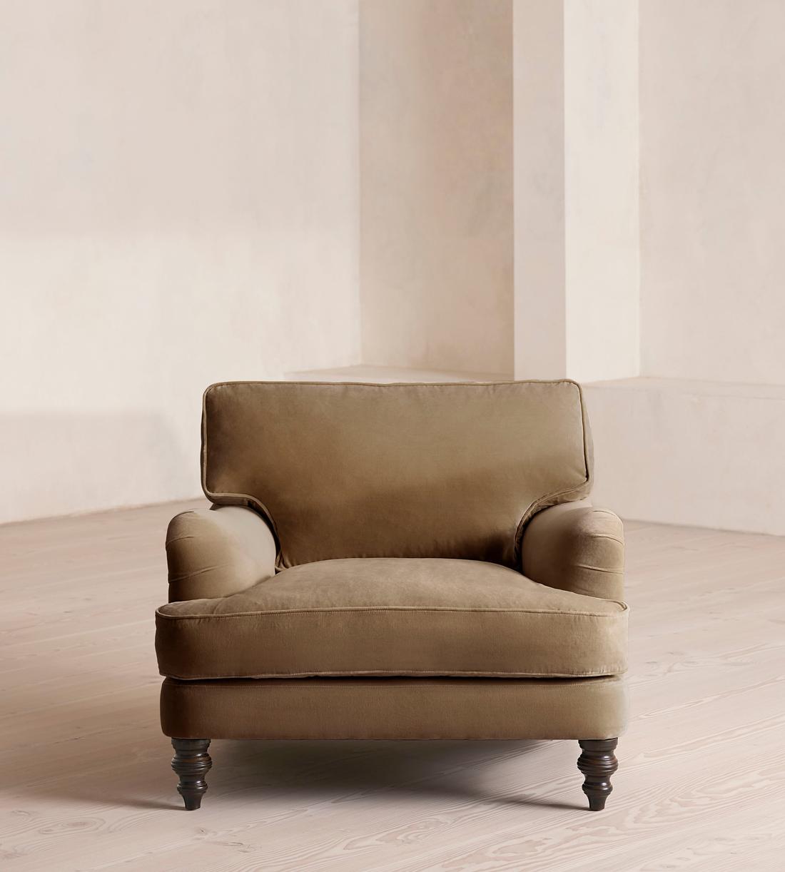 Arundel Loveseat - Velvet - Truffle - Listing - Image 2