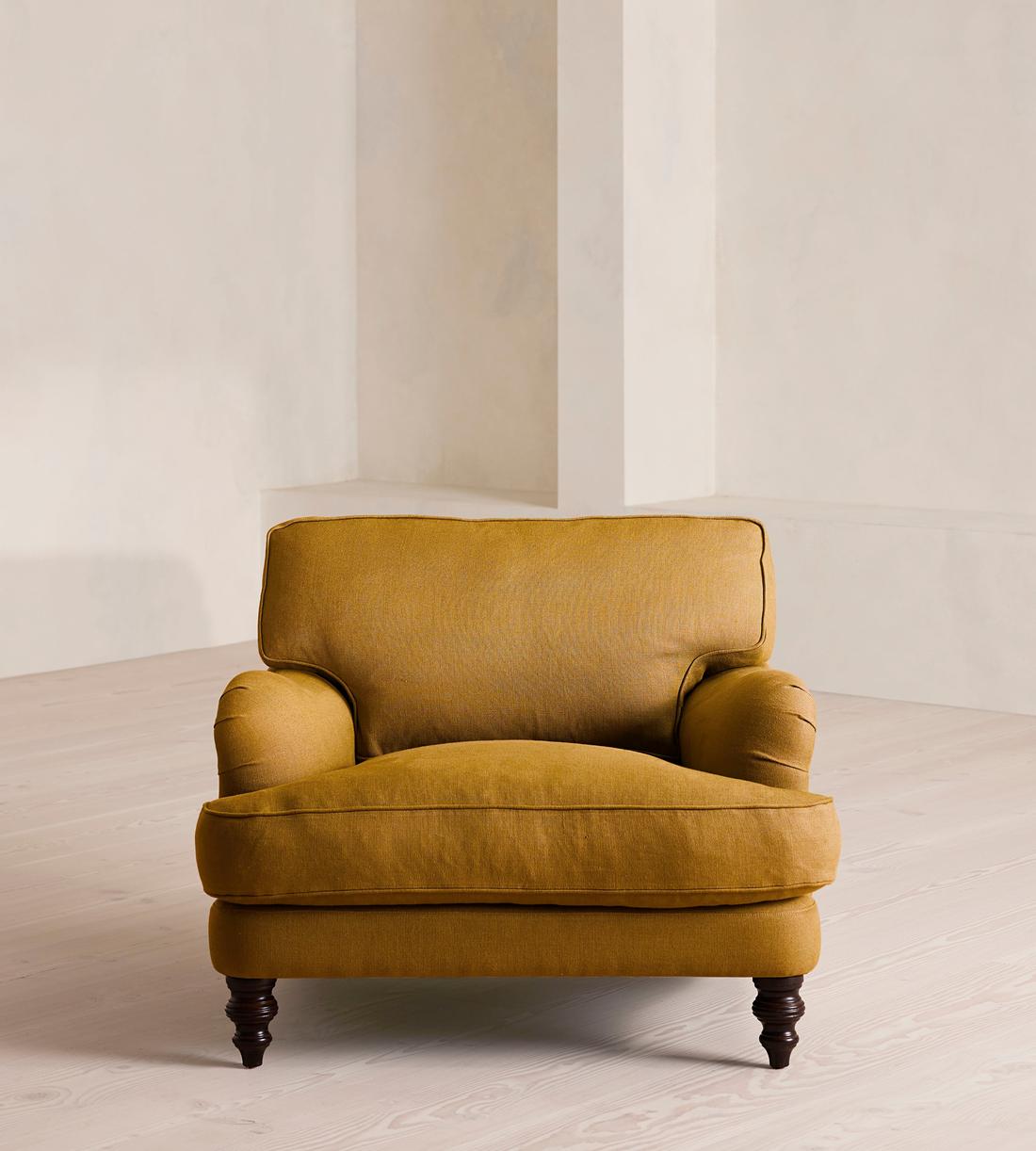 Arundel Loveseat - Linen - Turmeric - Listing - Image 2