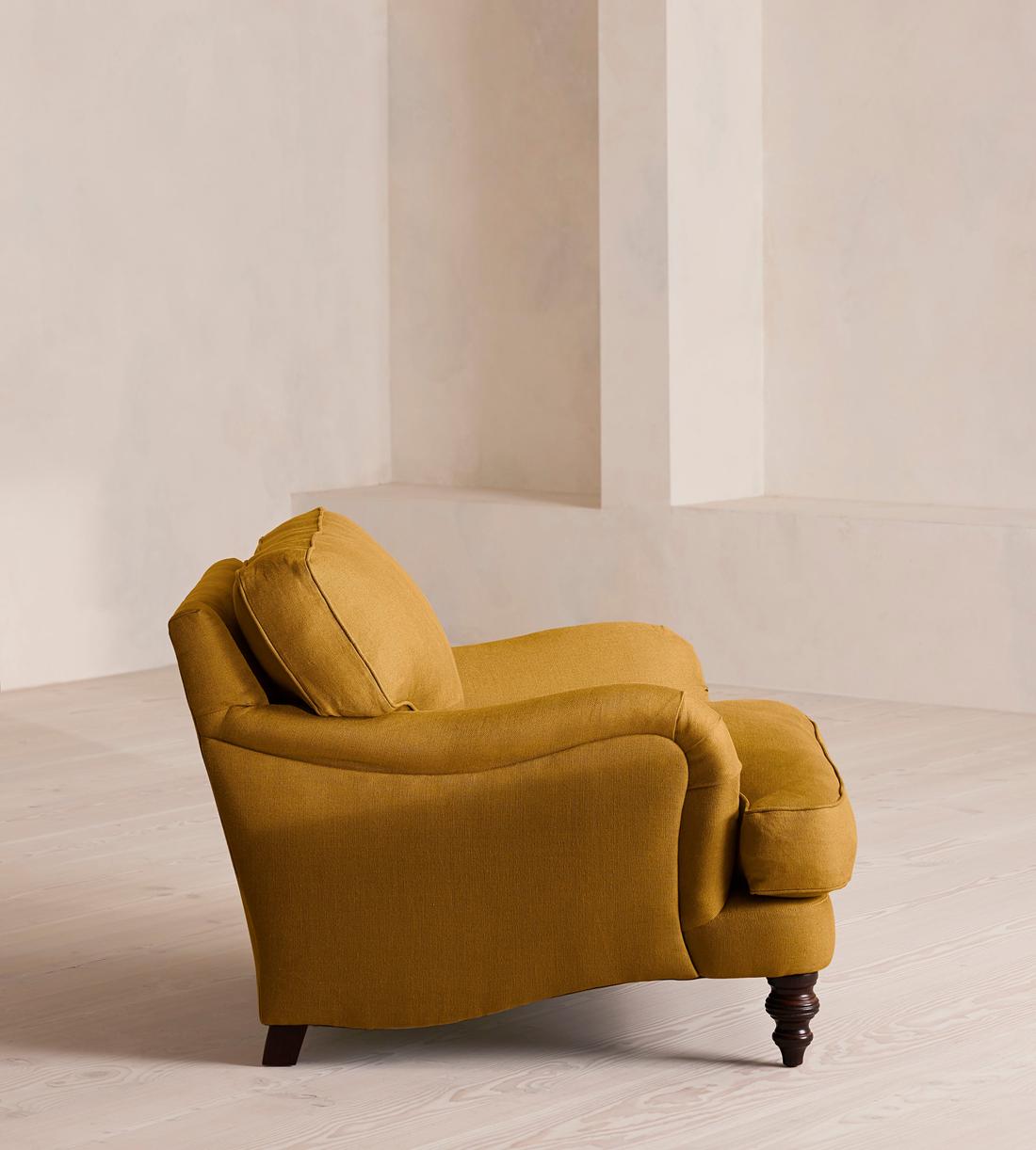 Arundel Loveseat - Linen - Turmeric - Images - Image 3