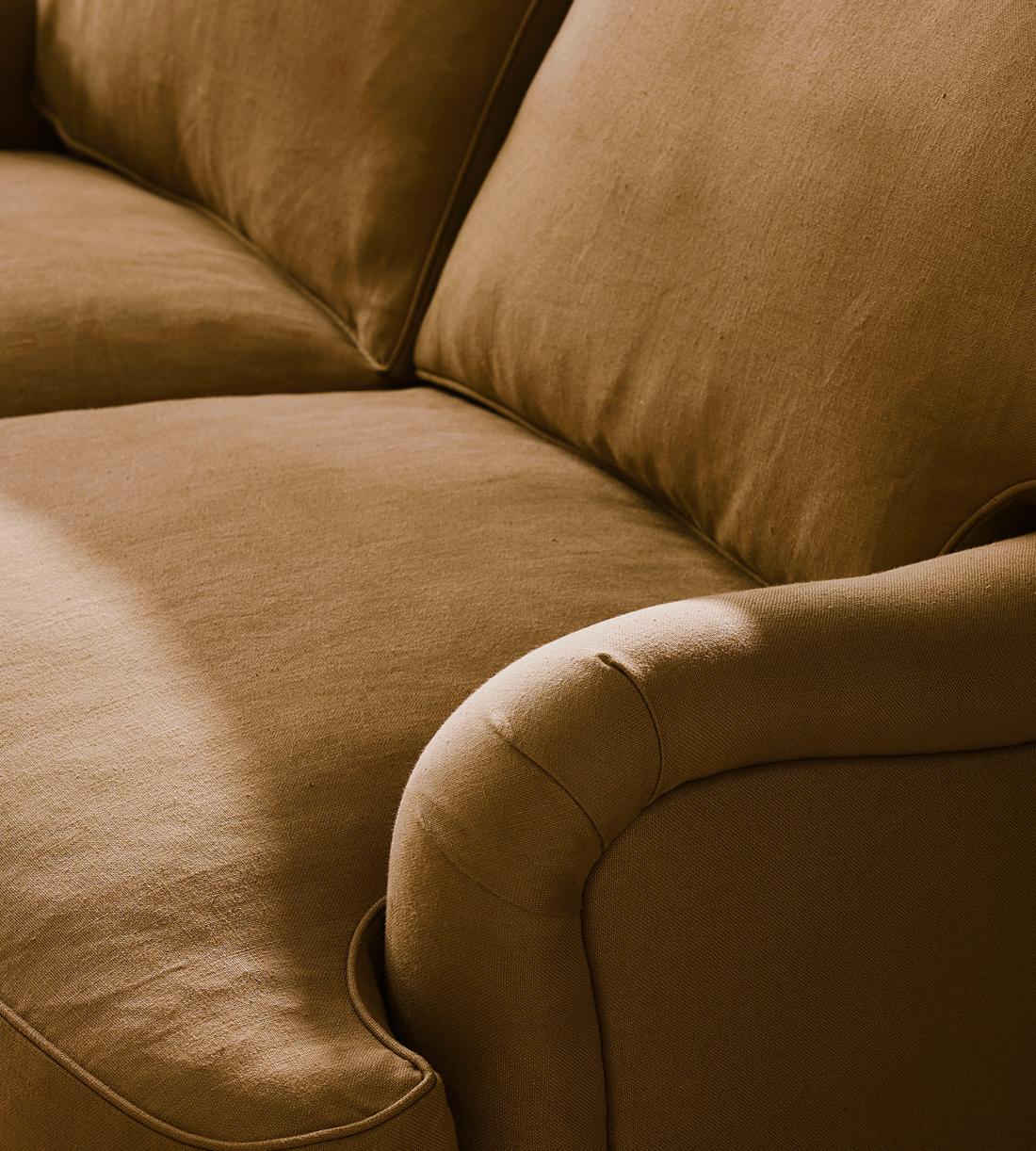 Arundel Two Seater - Sofa - Linen - Ochre - Images - Image 6