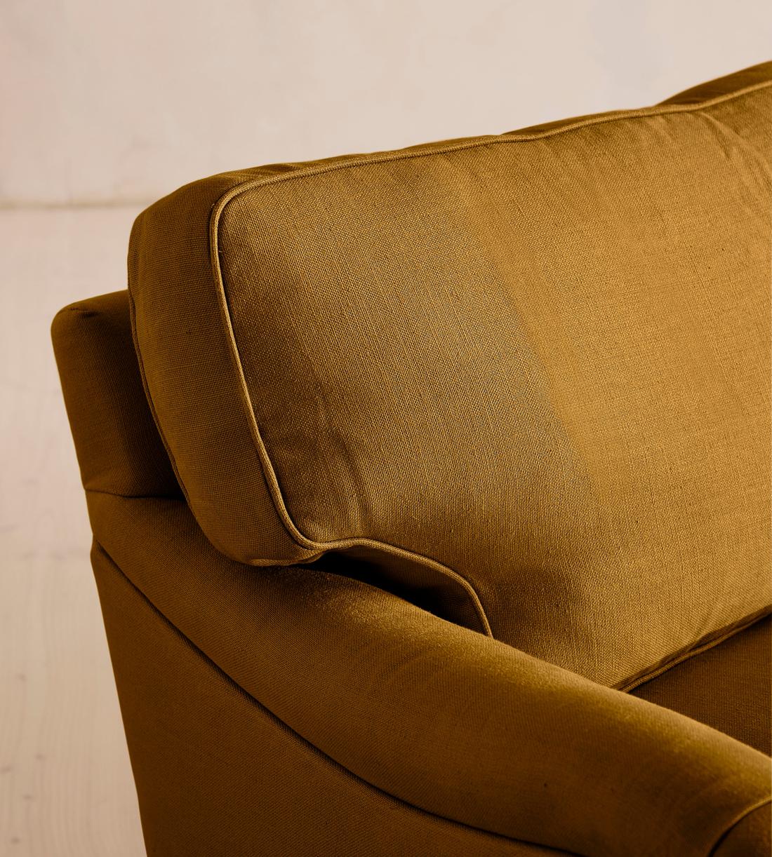 Arundel Three Seater - Sofa - Linen - Turmeric - Images - Image 5