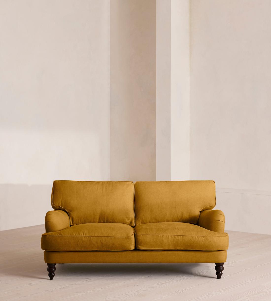 Arundel Two Seater - Sofa - Linen - Turmeric - Listing - Image 1