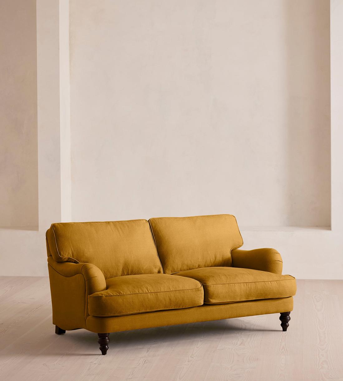 Arundel Two Seater - Sofa - Linen - Turmeric - Listing - Image 2