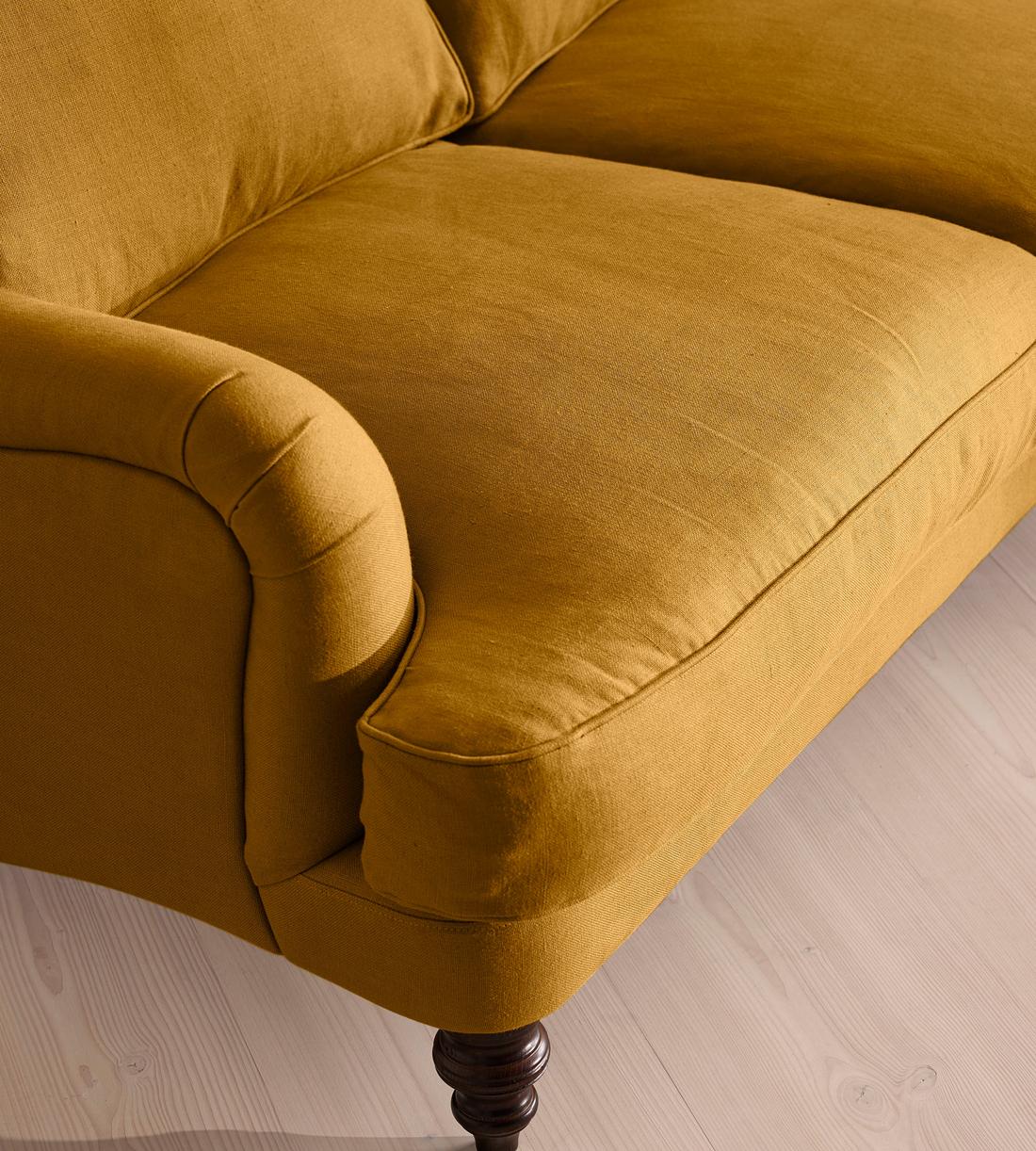 Arundel Two Seater - Sofa - Linen - Turmeric - Images - Image 5