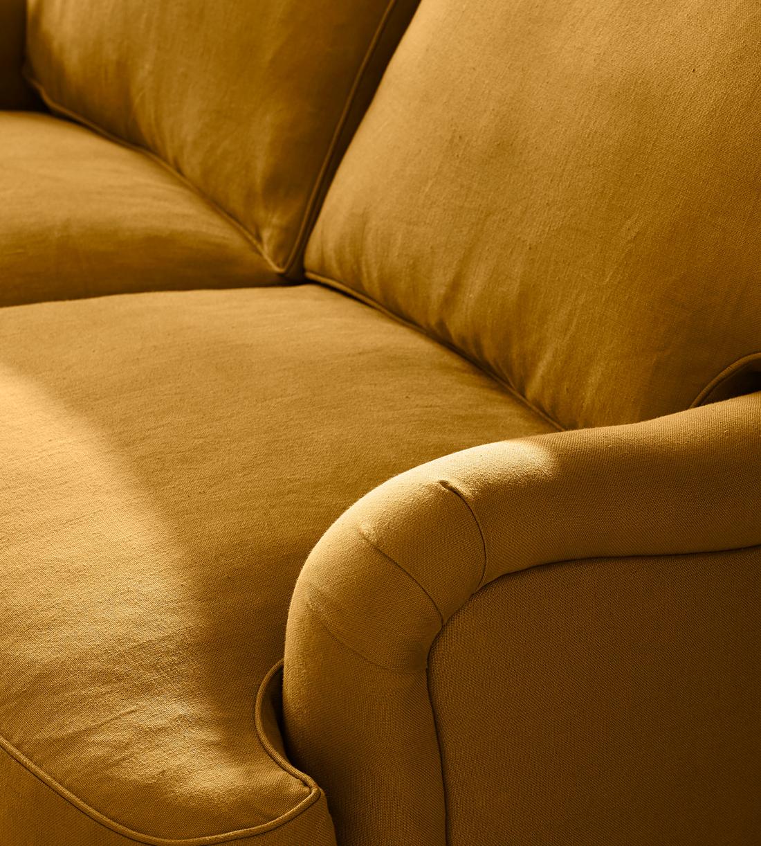 Arundel Two Seater - Sofa - Linen - Turmeric - Images - Image 6