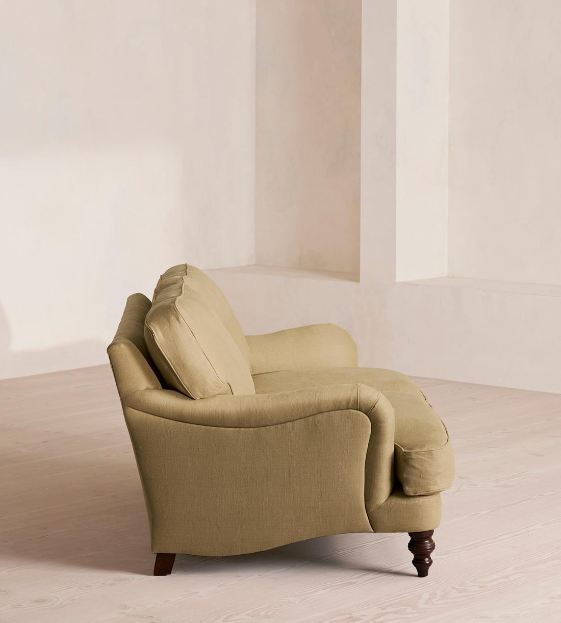 Arundel Two Seater - Sofa - Linen - Wheat - Images - Image 3