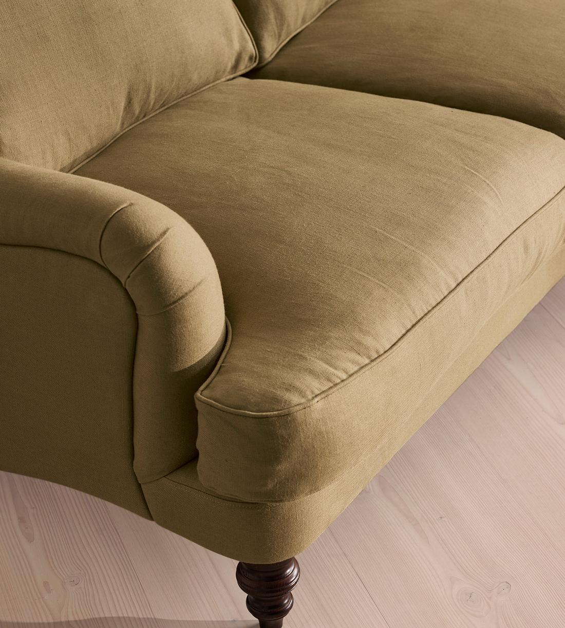 Arundel Two Seater - Sofa - Linen - Wheat - Images - Image 5