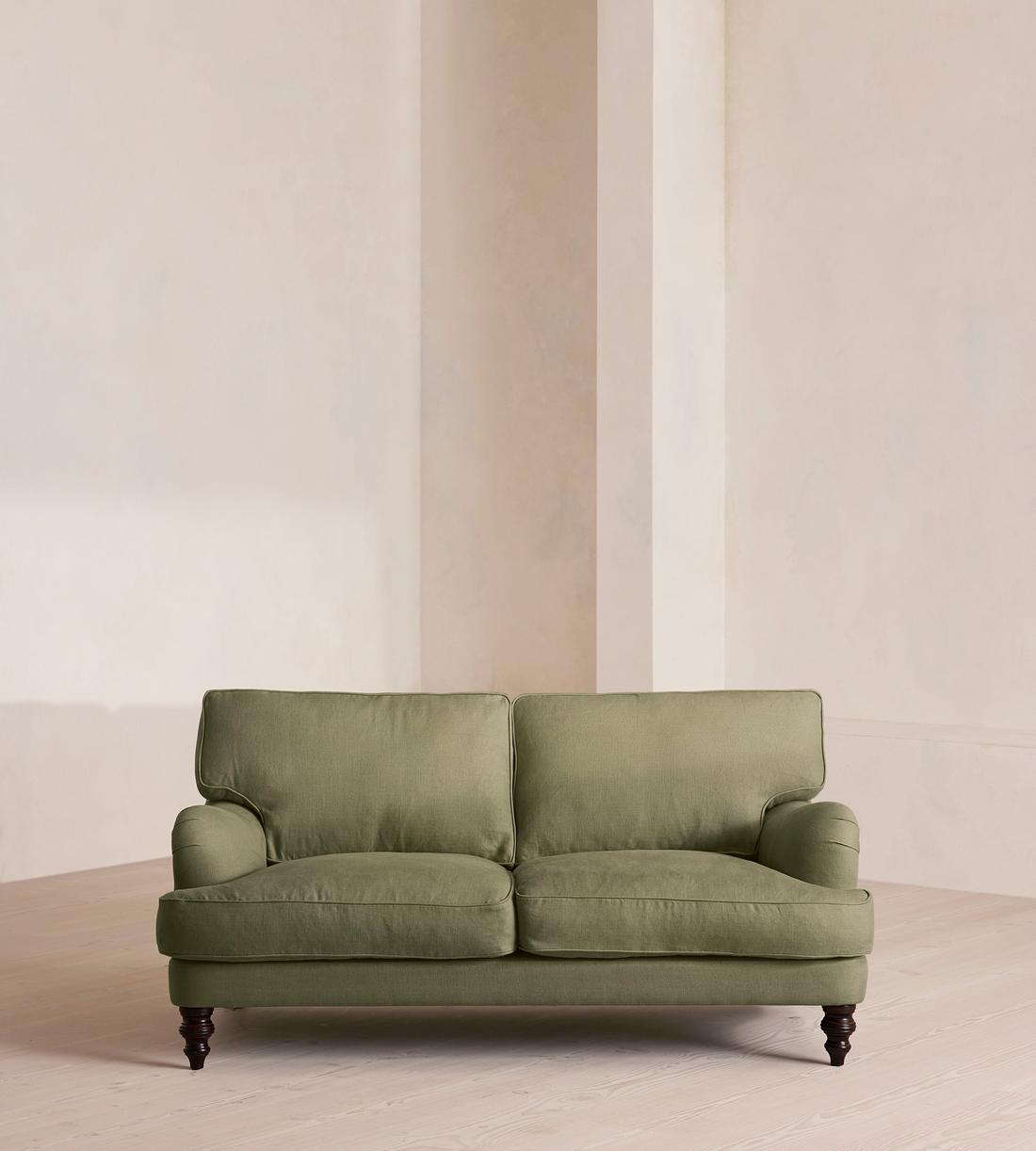 Arundel Two Seater - Sofa - Linen - Sage - Listing - Image 1