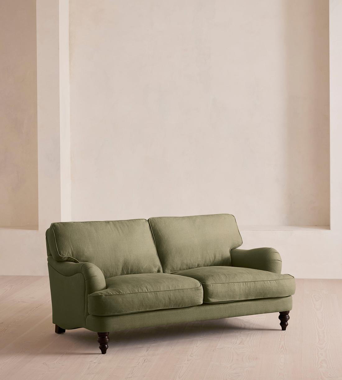 Arundel Two Seater - Sofa - Linen - Sage - Listing - Image 2