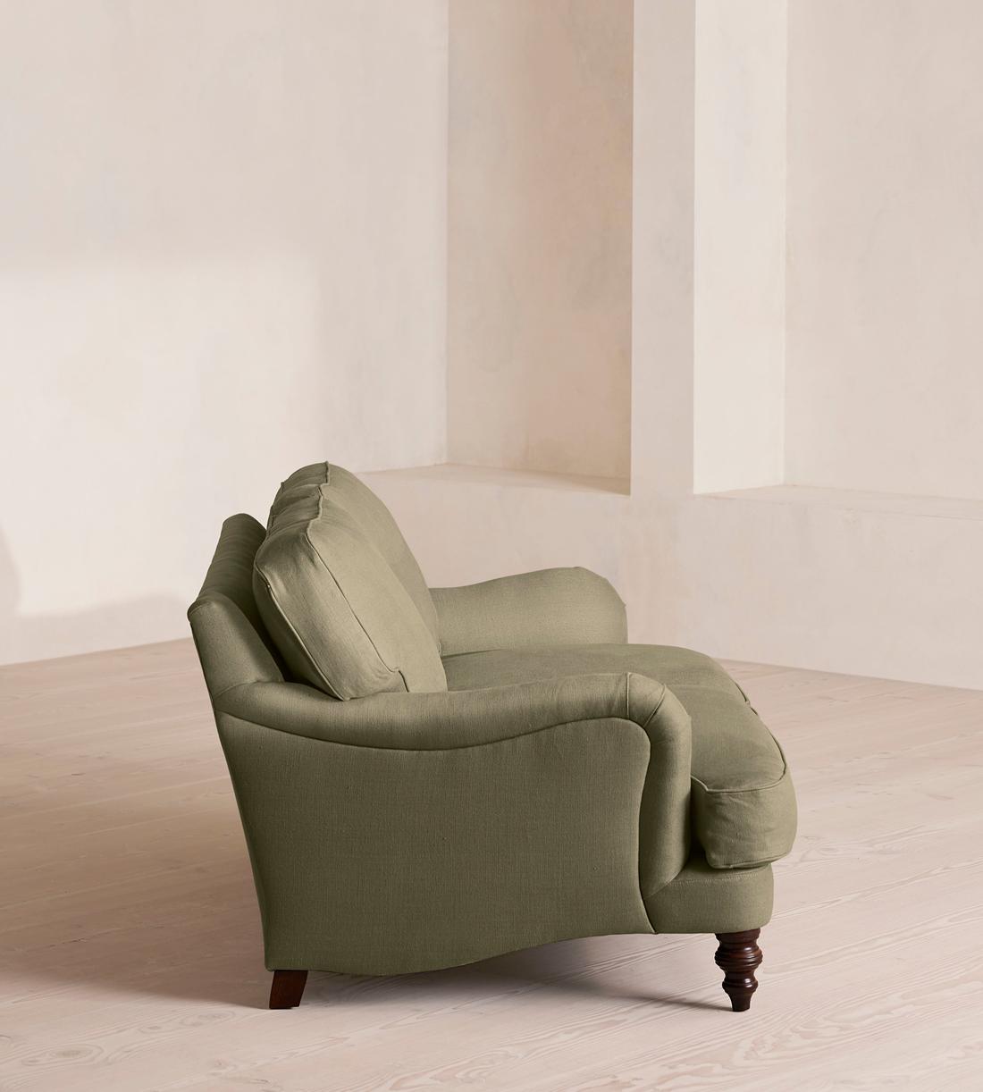 Arundel Two Seater - Sofa - Linen - Sage - Images - Image 3