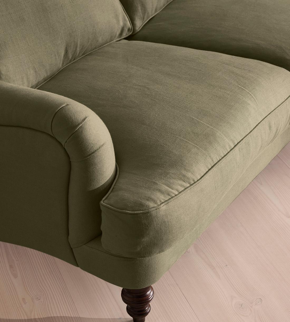Arundel Two Seater - Sofa - Linen - Sage - Images - Image 5