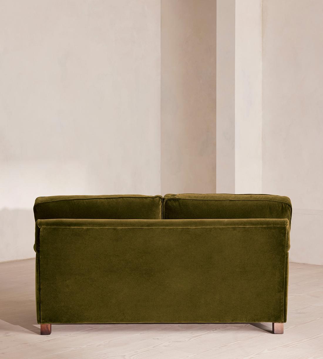 Arundel Two Seater Sofa - Velvet - Olive - Images - Image 6