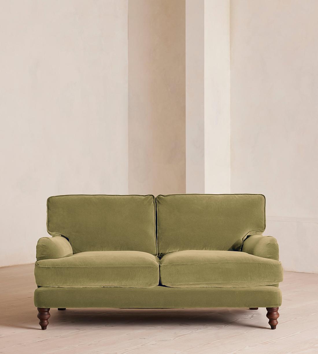 Arundel Two Seater Sofa - Velvet Lichen - Listing - Image 1