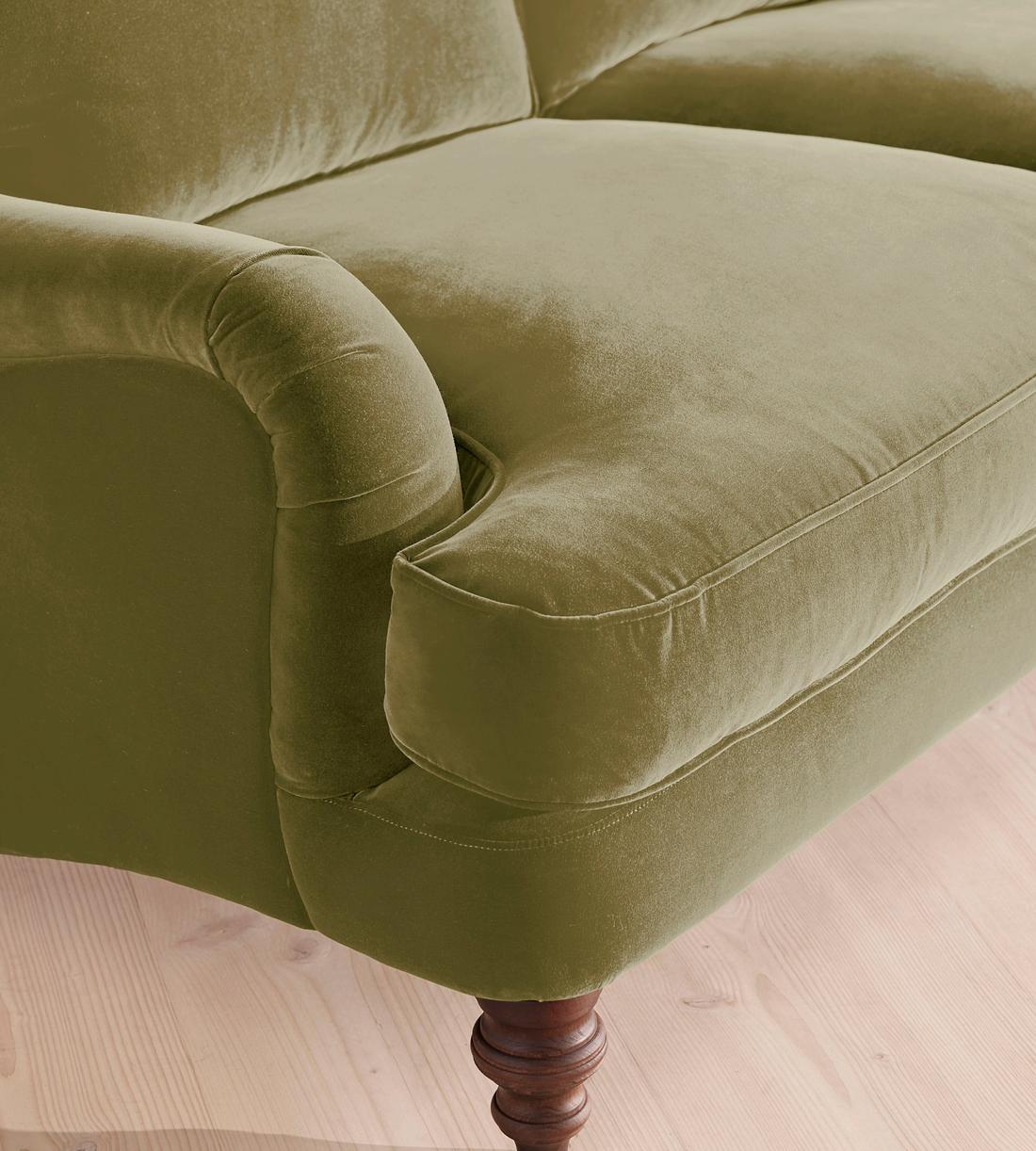 Arundel Two Seater Sofa - Velvet Lichen - Images - Image 4