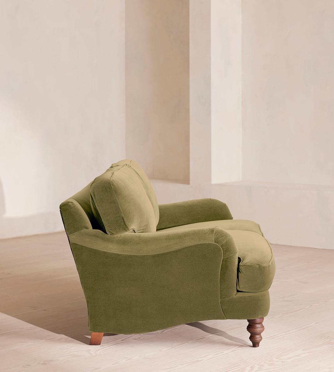 Arundel Two Seater Sofa - Velvet Lichen - Images - Image 5