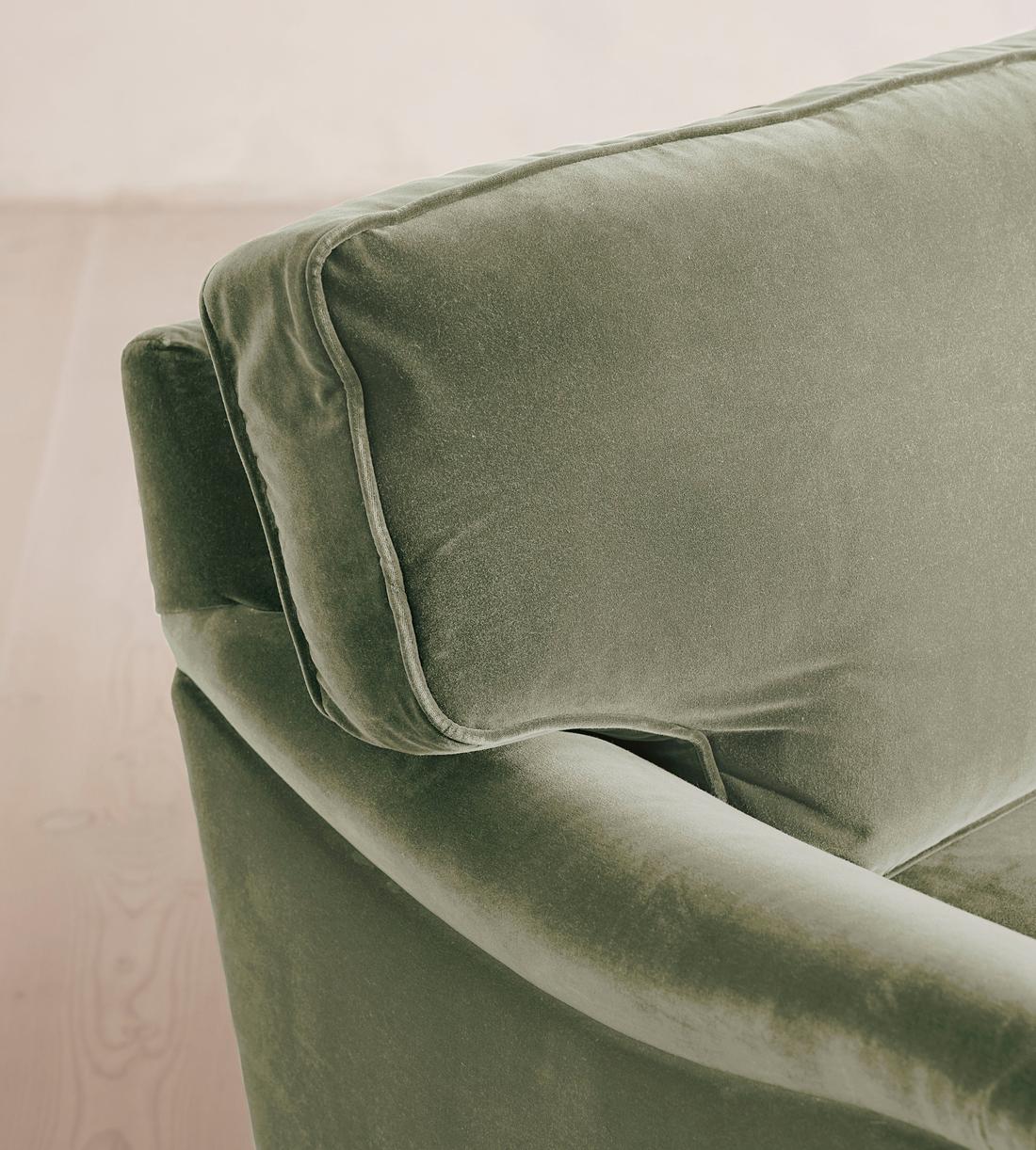 Arundel Two Seater Sofa - Velvet - Seafoam - Images - Image 3