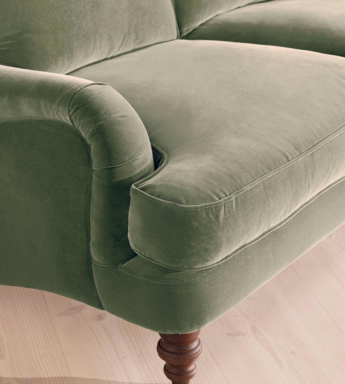 Arundel Two Seater Sofa - Velvet - Seafoam - Images - Image 4