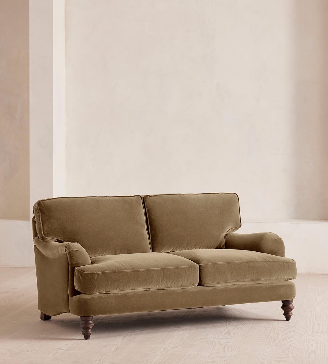 Arundel Two Seater Sofa - Velvet - Truffle - Listing - Image 2