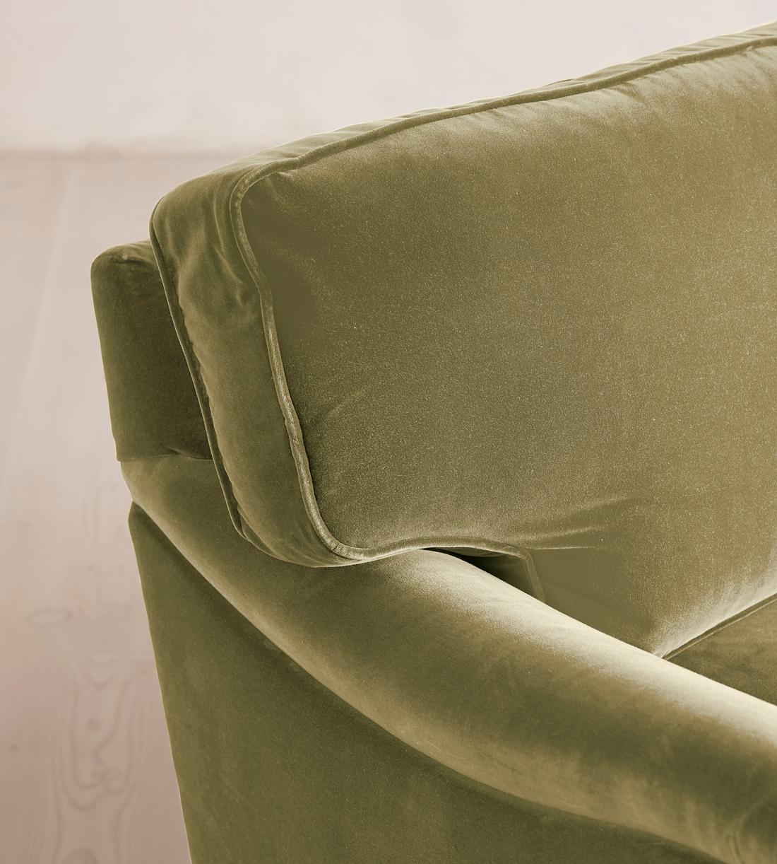 Arundel Three Seater Sofa - Velvet Lichen - Images - Image 6