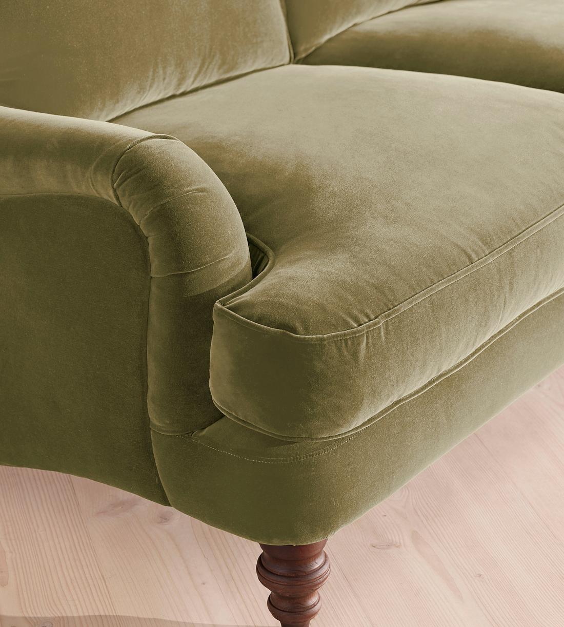 Arundel Three Seater Sofa - Velvet Lichen - Images - Image 7