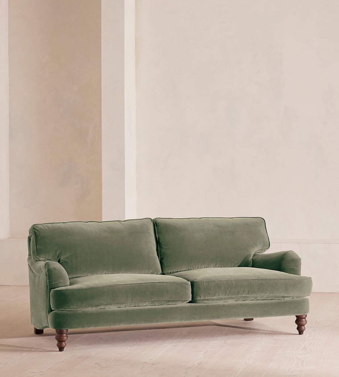 Arundel Three Seater Sofa - Velvet - Seafoam - Listing - Image 2
