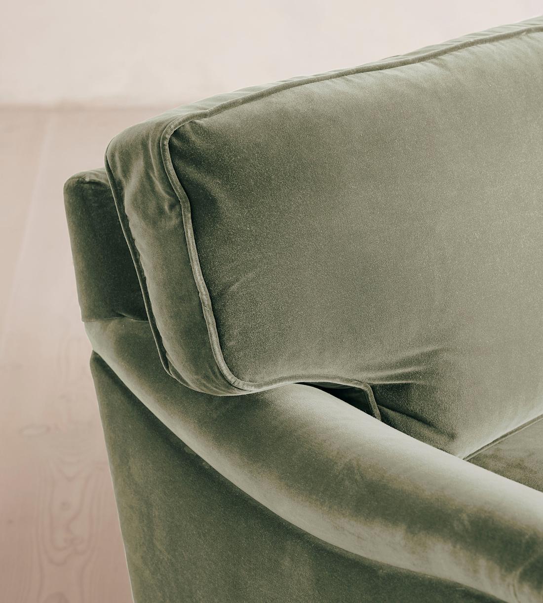 Arundel Three Seater Sofa - Velvet - Seafoam - Images - Image 5