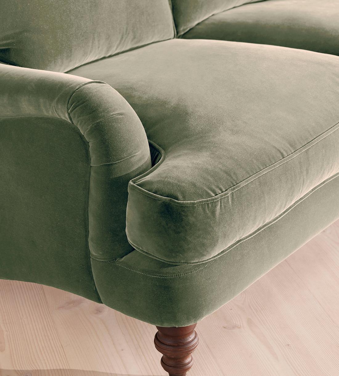 Arundel Three Seater Sofa - Velvet - Seafoam - Images - Image 6