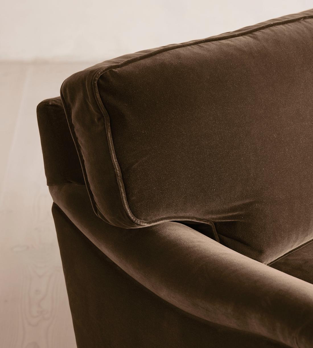 Arundel Two Seater - Sofa - Velvet - Chocolate - Images - Image 3