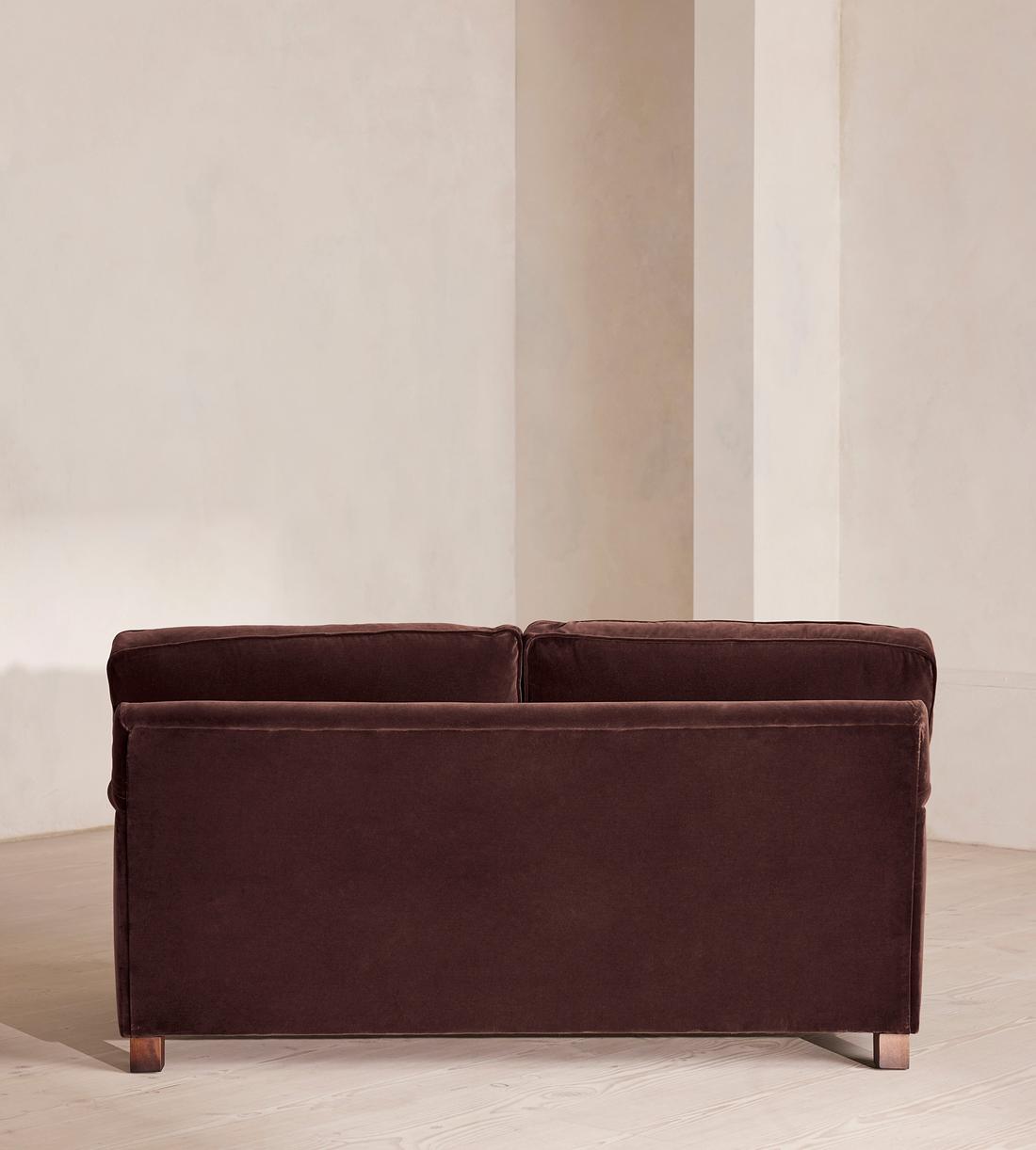 Arundel Two Seater Sofa - Velvet - Aubergine - Images - Image 6