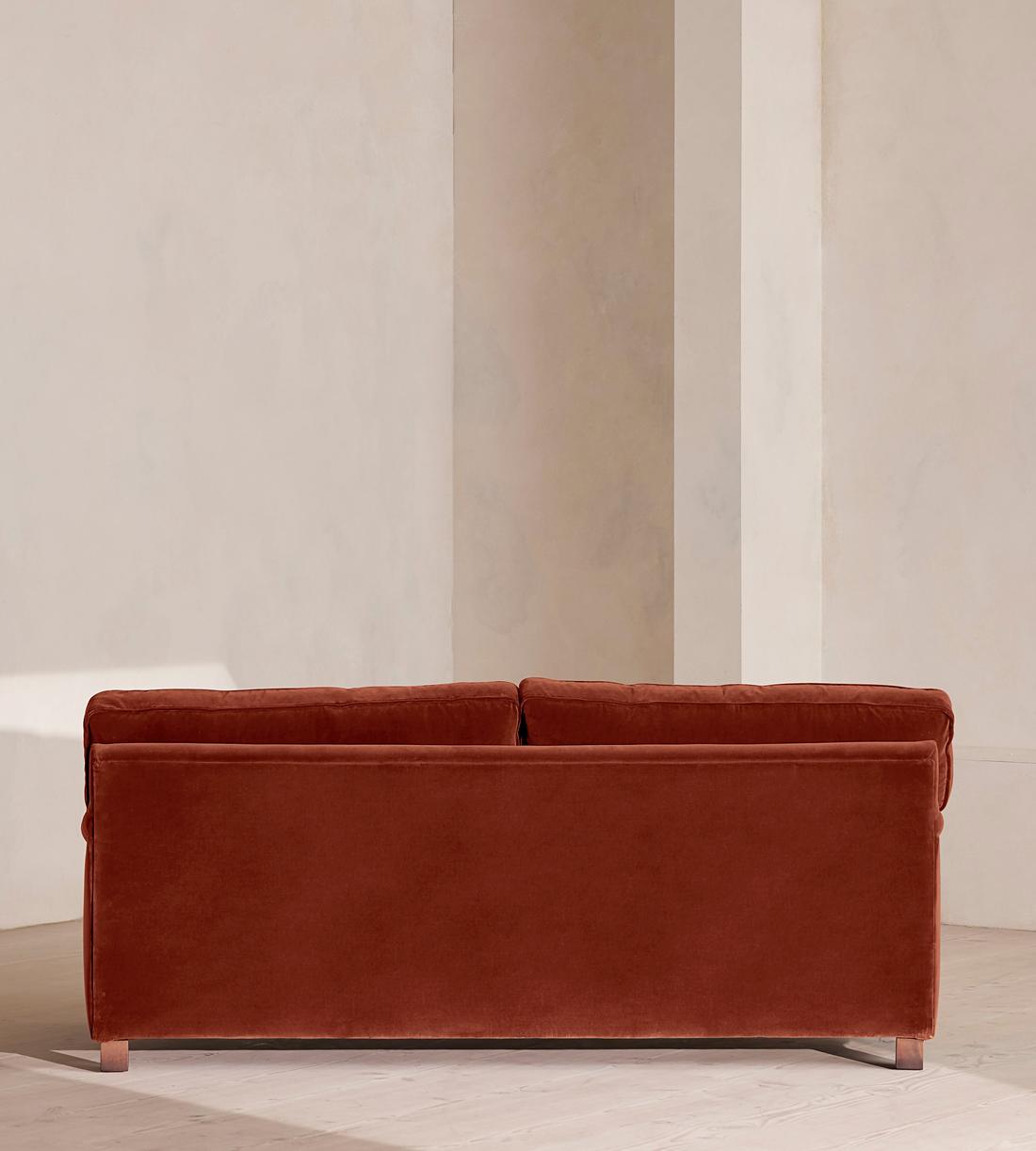 Arundel Three Seater Sofa - Velvet Rust - Images - Image 5