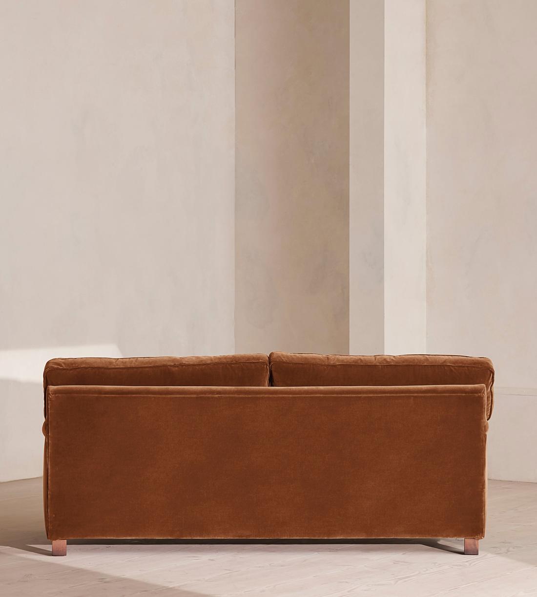 Arundel Three Seater Sofa - Velvet - Cinnamon - Images - Image 4