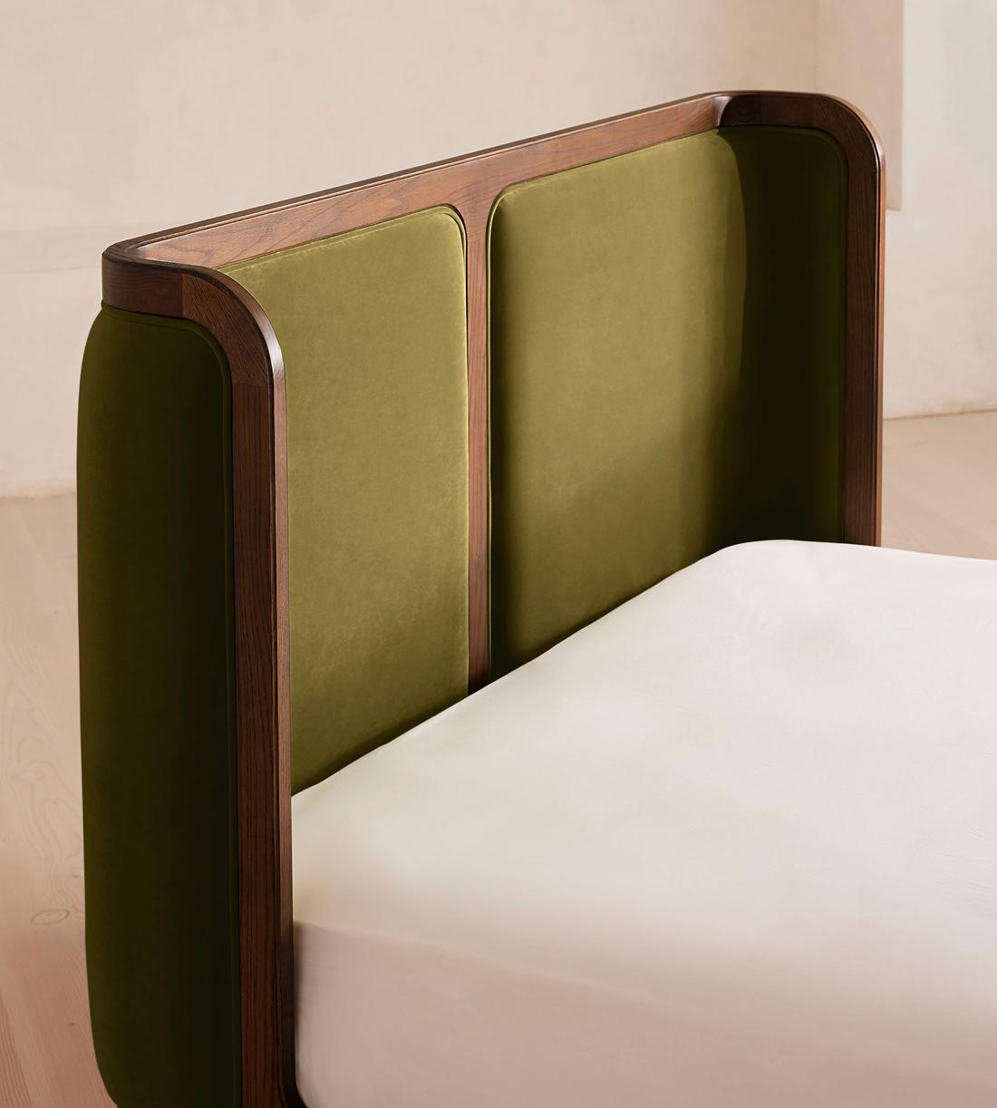 Belsa Bed - Super king - Velvet - Olive - Images - Image 7