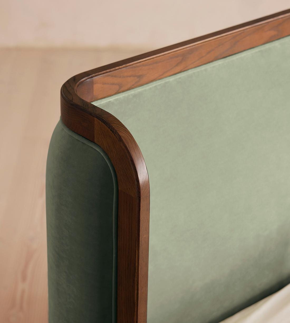 Belsa Bed - Full - Velvet - Seafoam - US - Images - Image 3