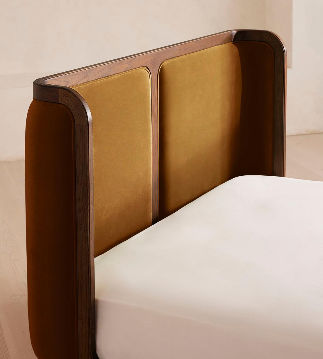 Belsa Bed - Super king - Velvet - Mustard - Images - Image 5
