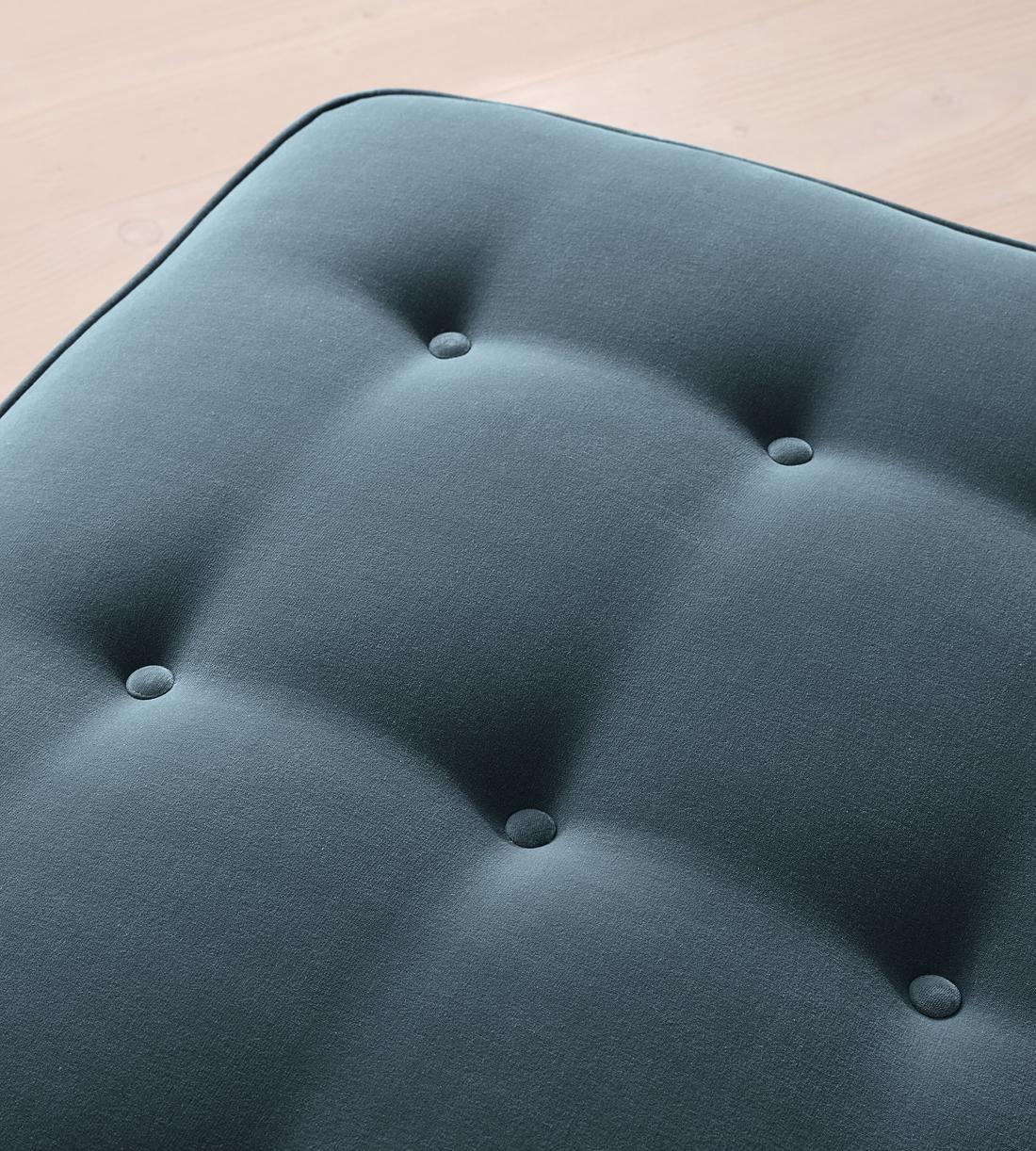 Elowen Ottoman - Velvet - Grey Blue - UK - Images - Image 4