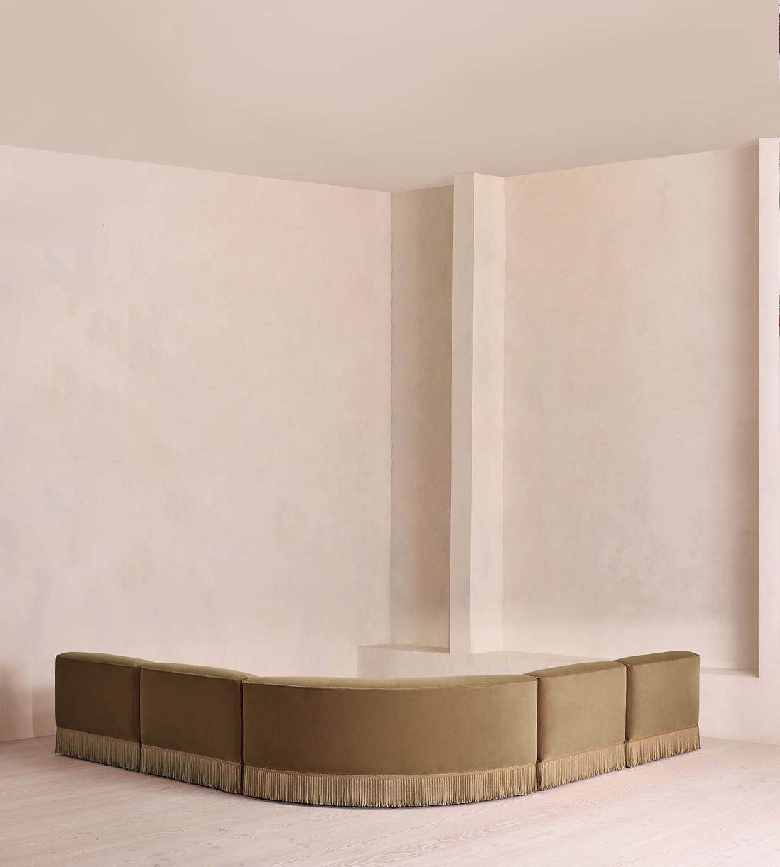 Elowen Modular Sofa - Corner Sofa - Velvet - Truffle - UK - Images - Image 3