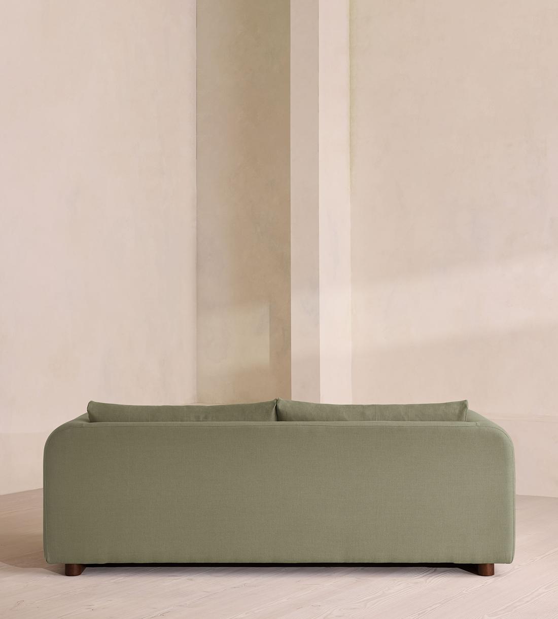 Farrell Three Seater Sofa - Linen - Sage - Images - Image 5