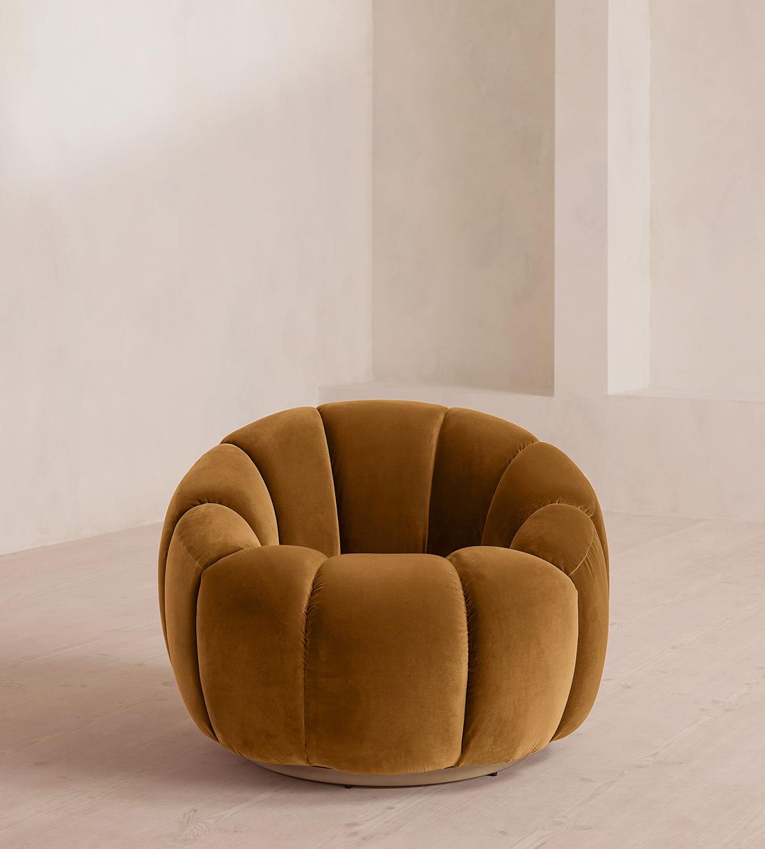 Garret Armchair - Velvet - Mustard - US - Listing - Image 2