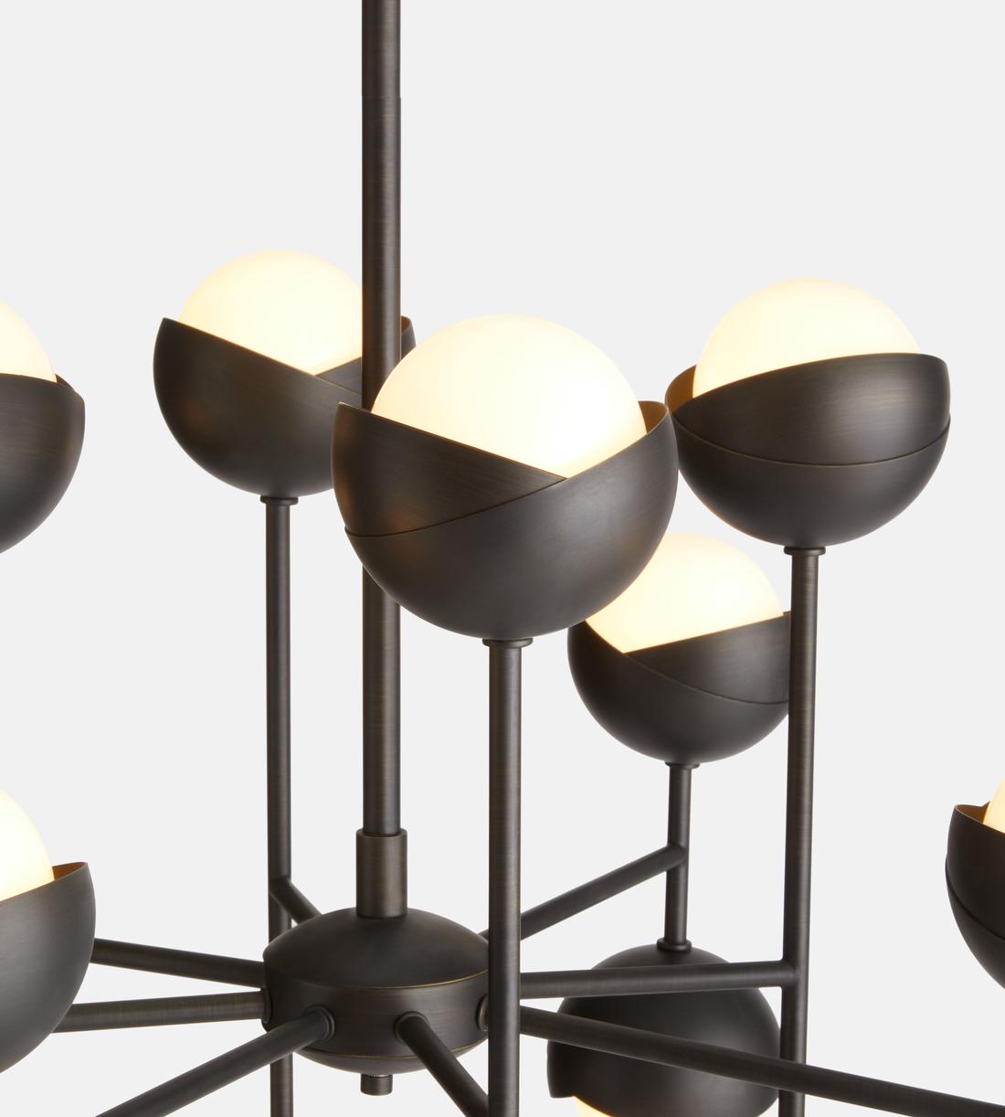 Seed Chandelier - Blackened Brass - Images - Image 5