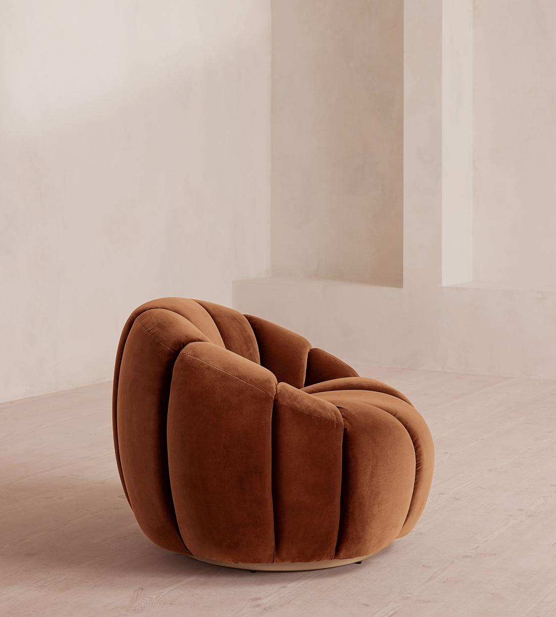 Garret Chair - Velvet - Cinnamon - UK - Images - Image 3