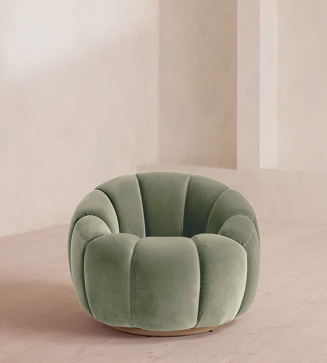 Garret Chair - Velvet - Seafoam - UK - Listing - Image 2