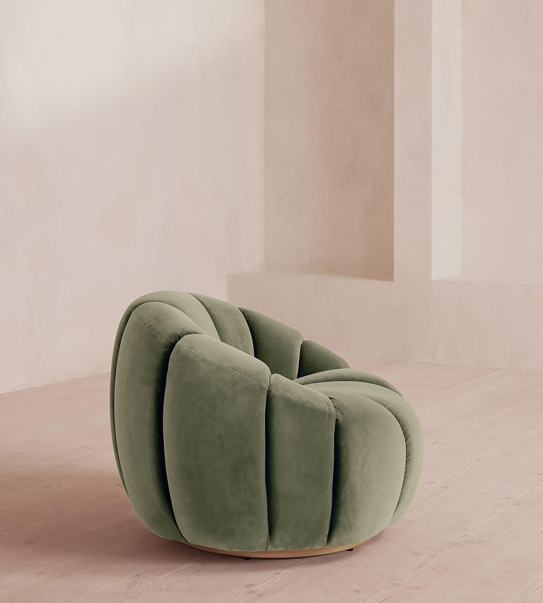 Garret Chair - Velvet - Seafoam - UK - Images - Image 3