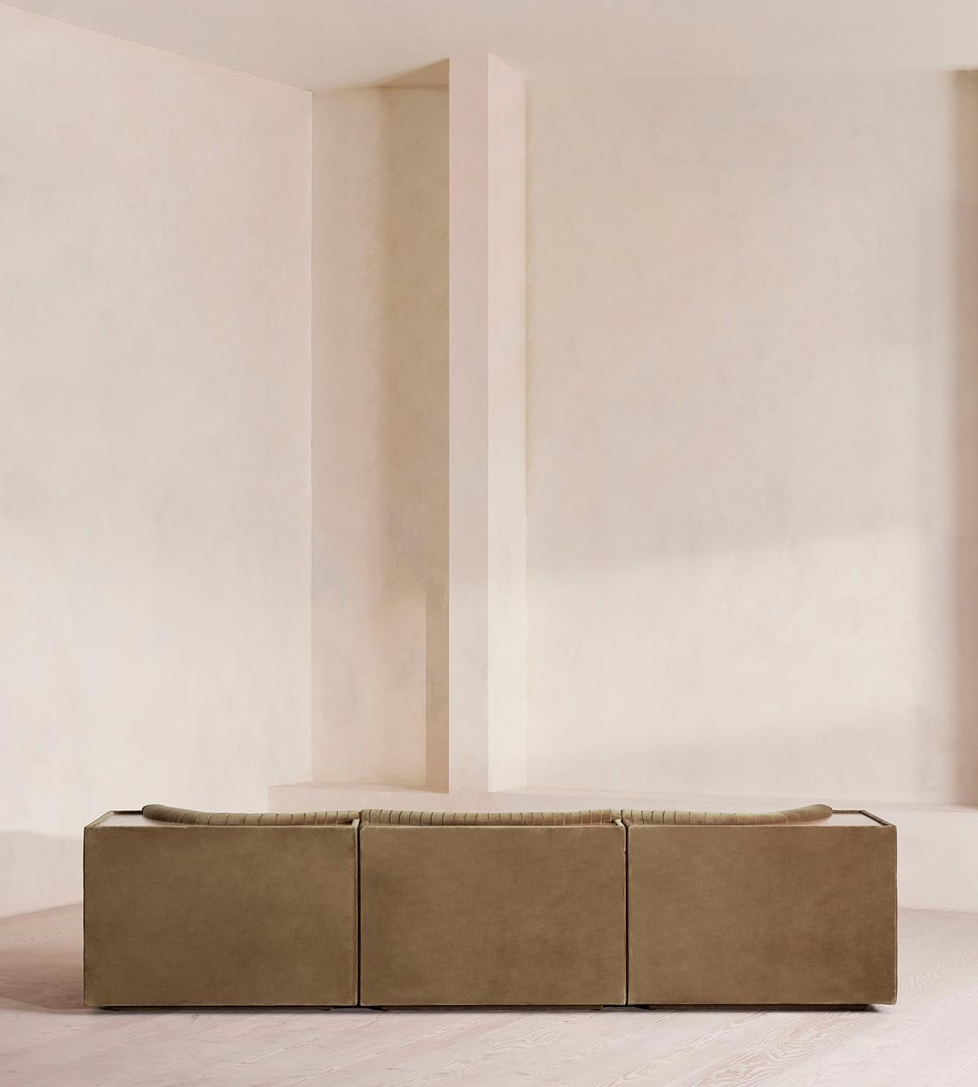 Hamish Modular Sofa - Four Seater - Velvet - Truffle - UK - Images - Image 4