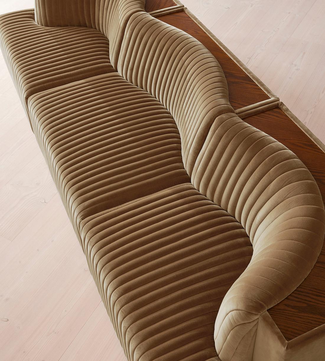 Hamish Modular Sofa - Four Seater - Velvet - Truffle - UK - Images - Image 5