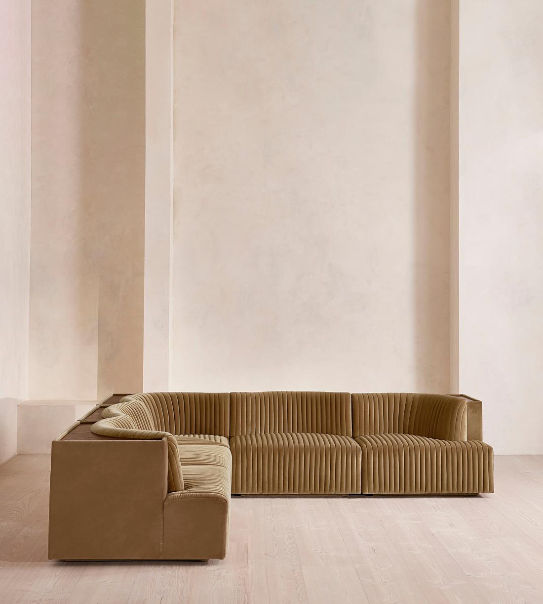 Hamish Modular Sofa - Corner Sofa - Velvet - Truffle - UK - Images - Image 3
