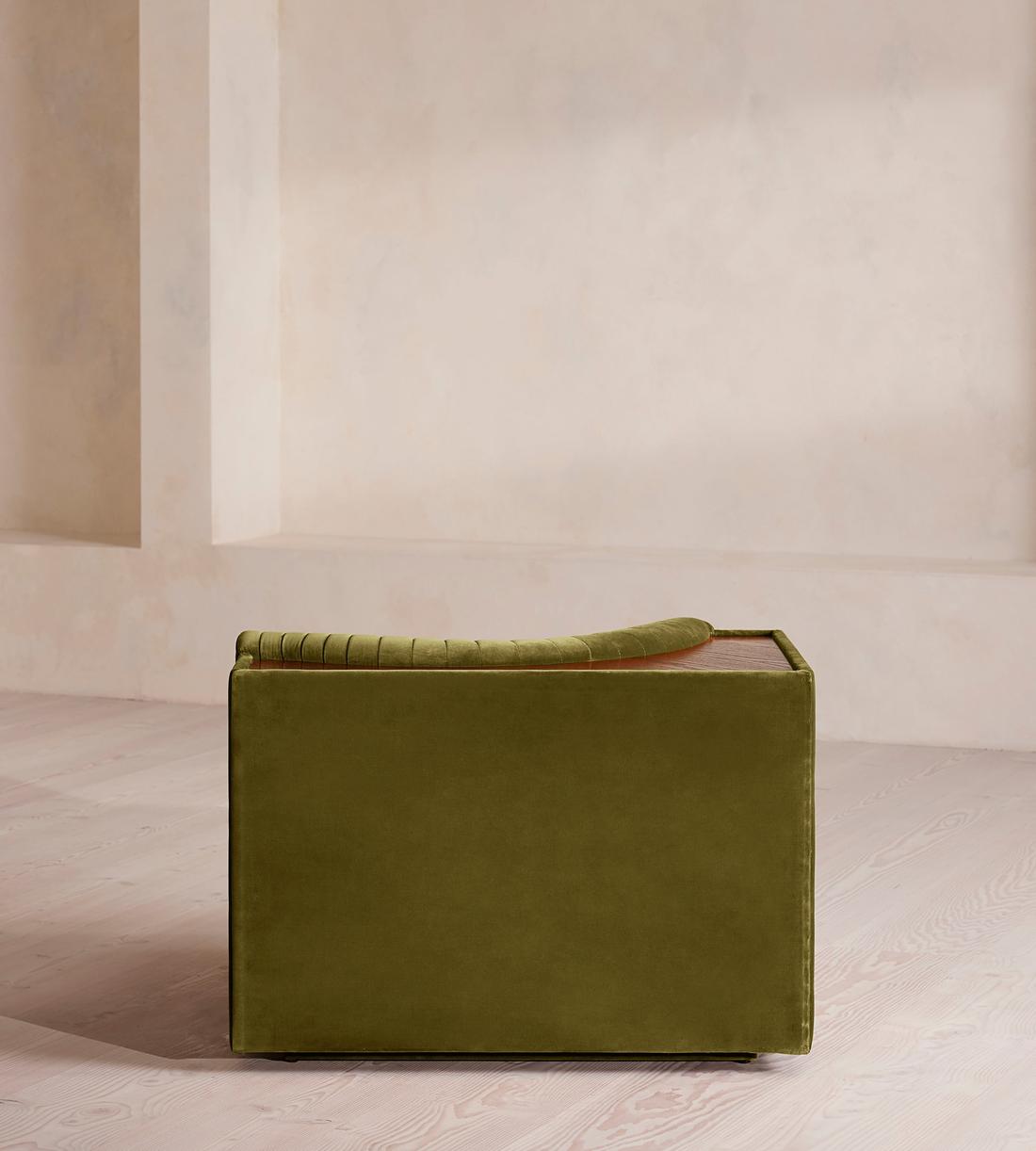 Hamish Sectional Sofa - Corner Module - Velvet - Olive - US - Image 4