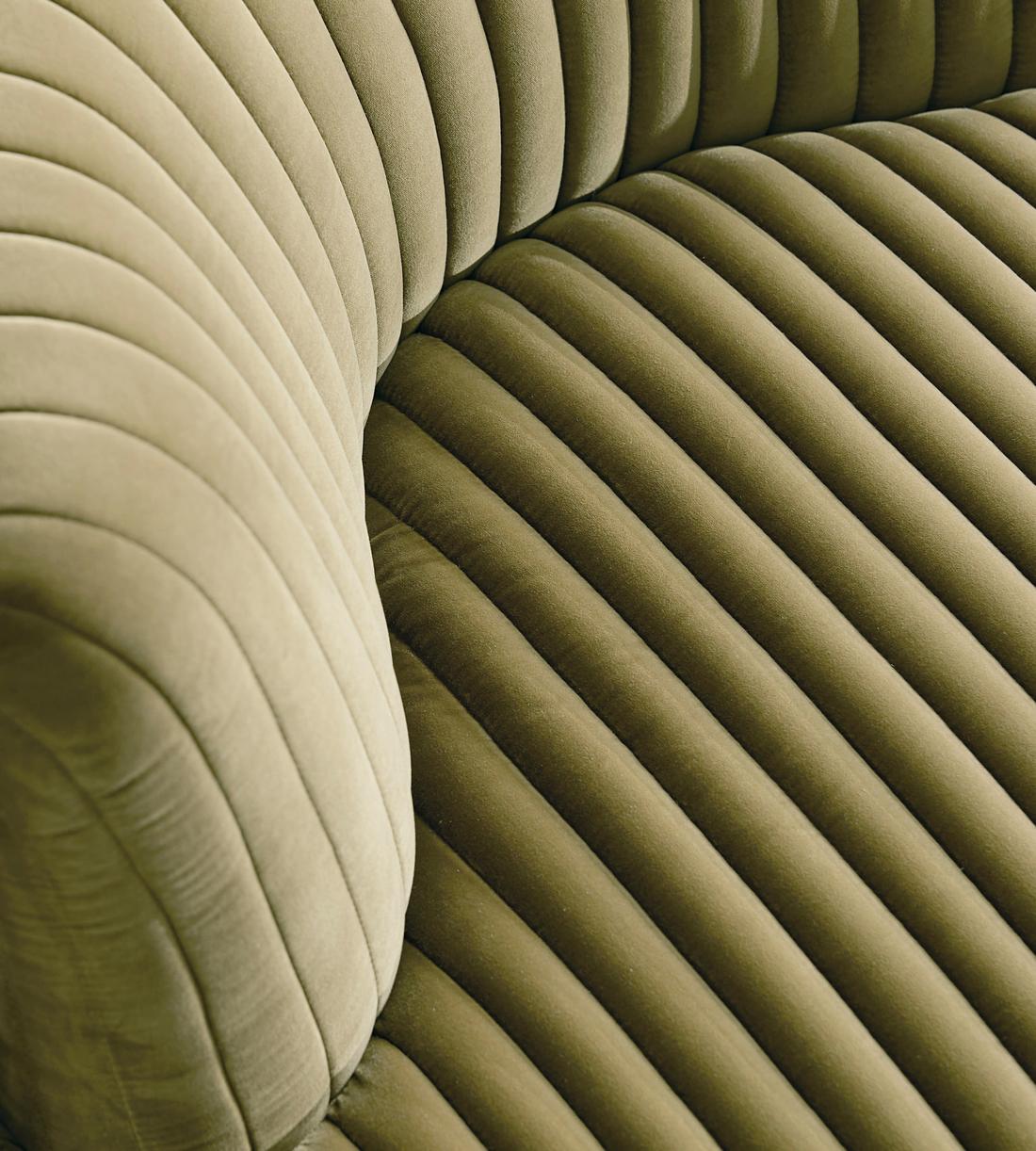 Hamish Modular Sofa - Corner Module - Velvet - Lichen - Image 5